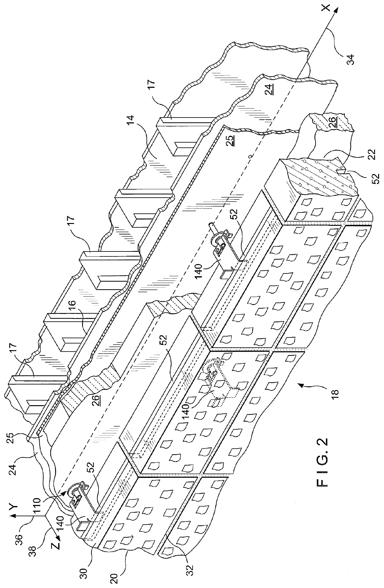 Thermally-isolated anchoring systems with split tail veneer tie for cavity walls