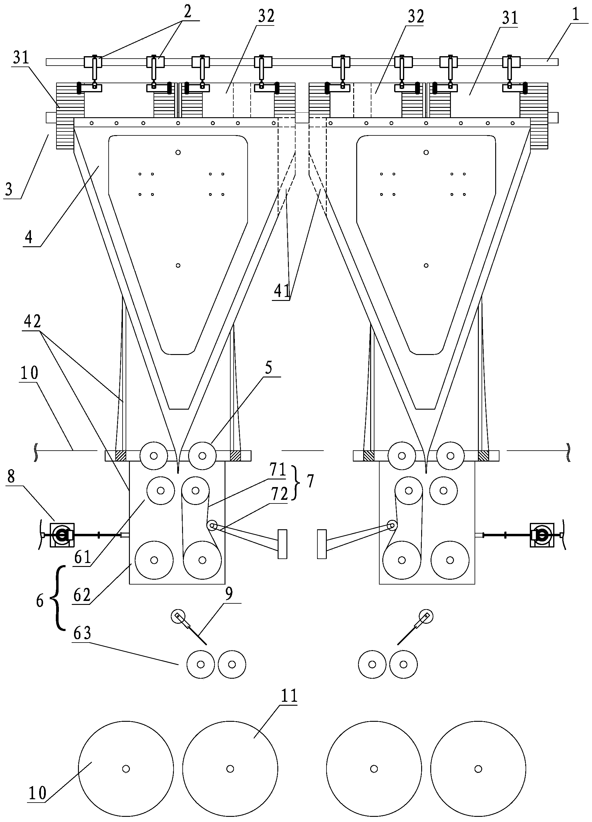 Gaussian N75 printable wide and narrow newspaper transformation method and printable wide and narrow newspaper double-width rotary press