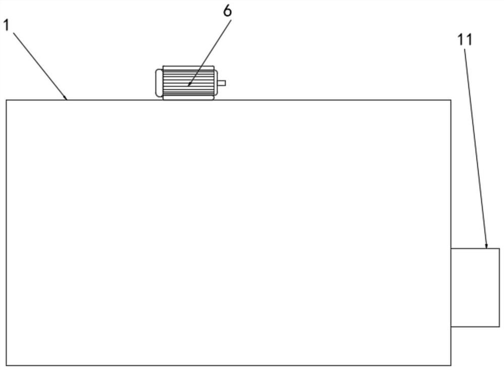 Logistics transportation box capable of automatically exchanging air according to concentration of carbon dioxide in pet bin