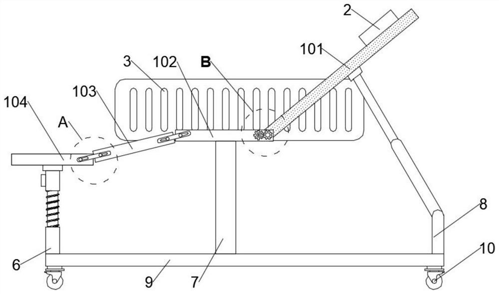 Early rehabilitation device for cerebral apoplexy