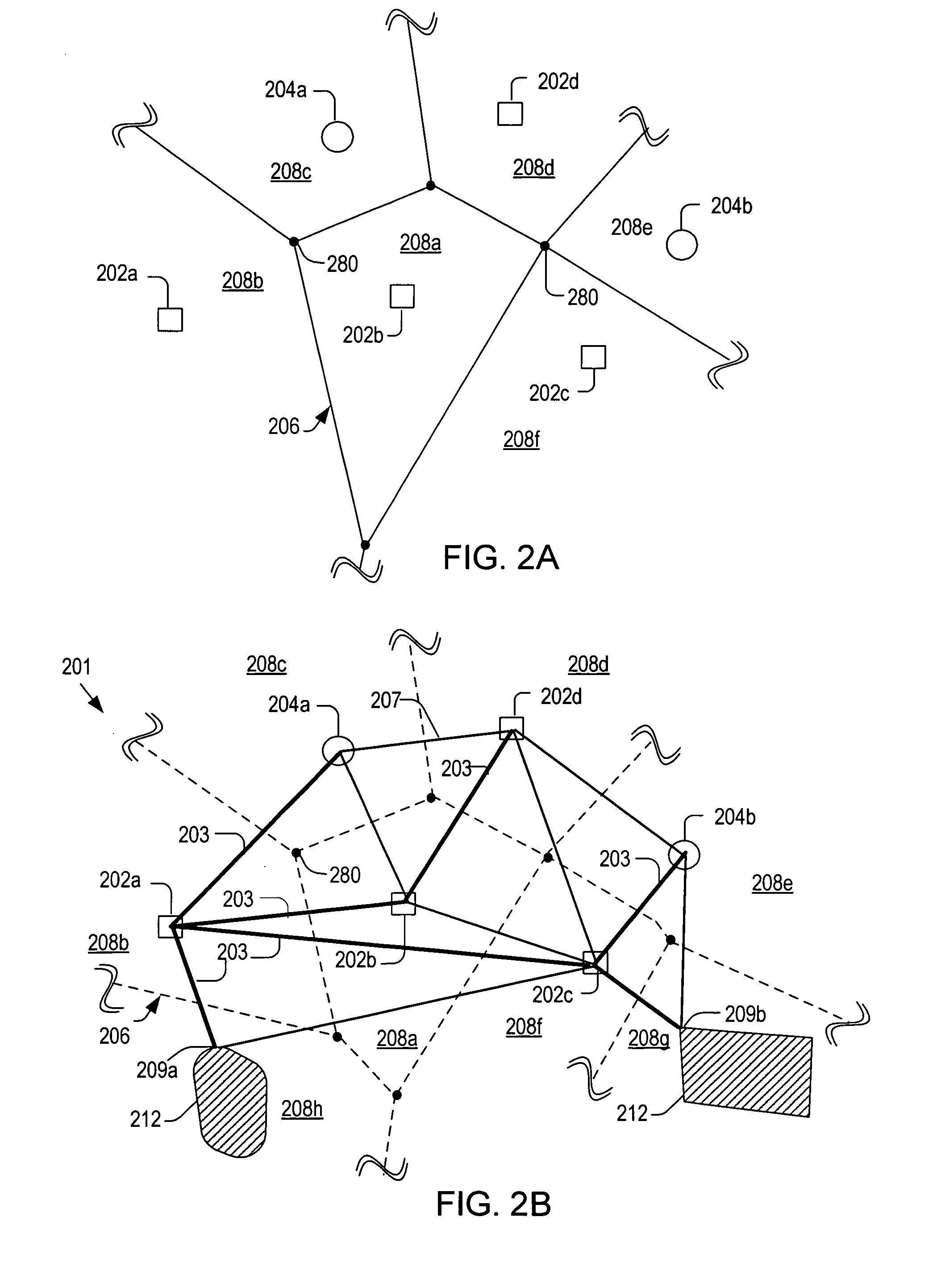 Methods of networking interrogation devices for structural conditions