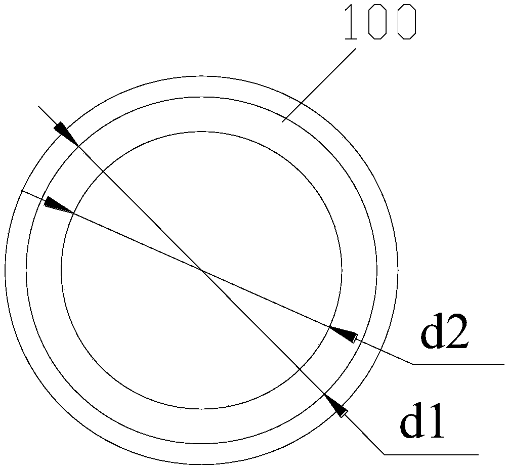 Fully automatic detection device for the surface size and precision of the ring spinning frame