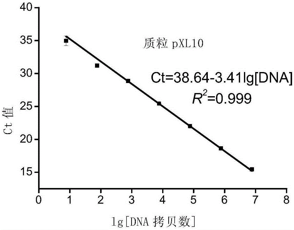 Polynucleotide, method and kit for detecting salmonella bacteria