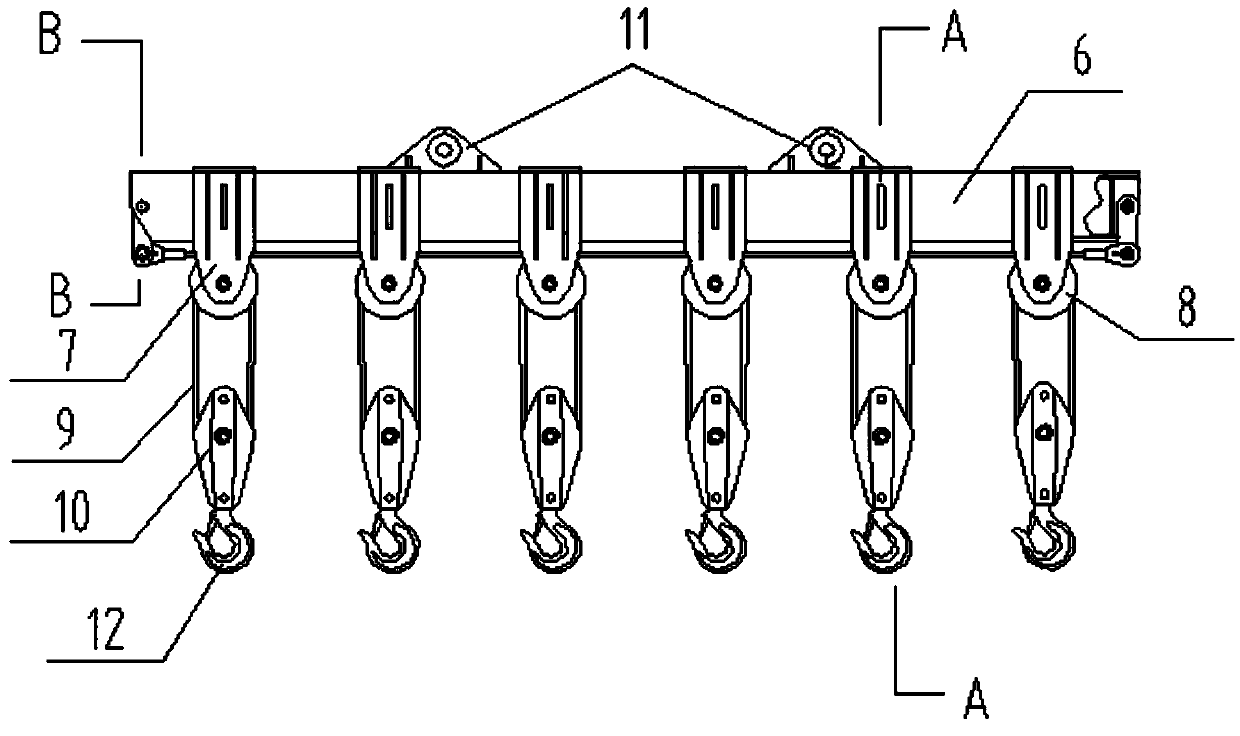 Airplane hoisting rigging