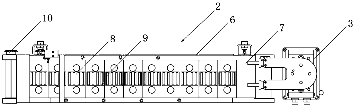 Integrated device for rapid dispensing of chips on printed circuit board (PCB) and dispensing method of integrated device