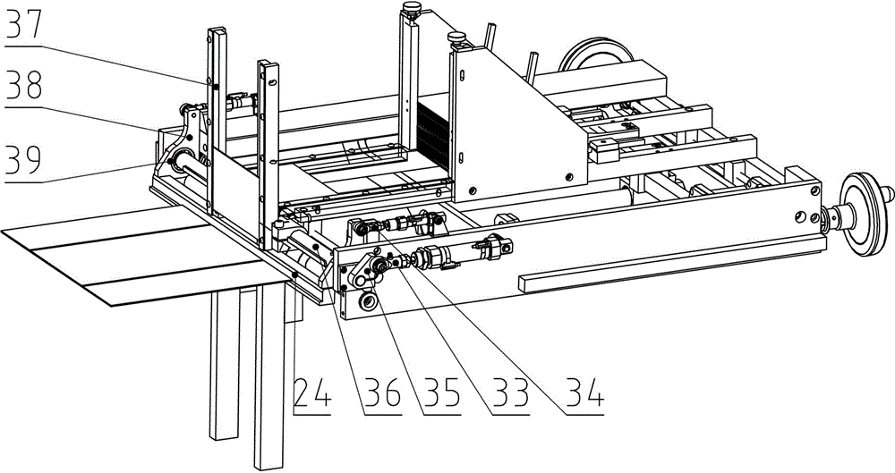 Full-automatic splicing type box machine and method for processing packing boxes