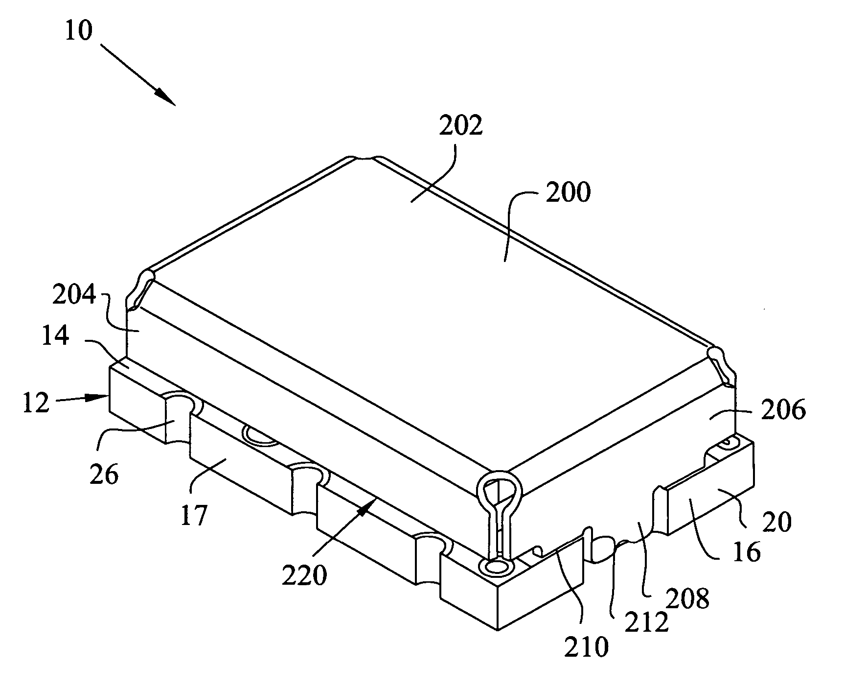 Voltage controlled surface acoustic wave oscillator module