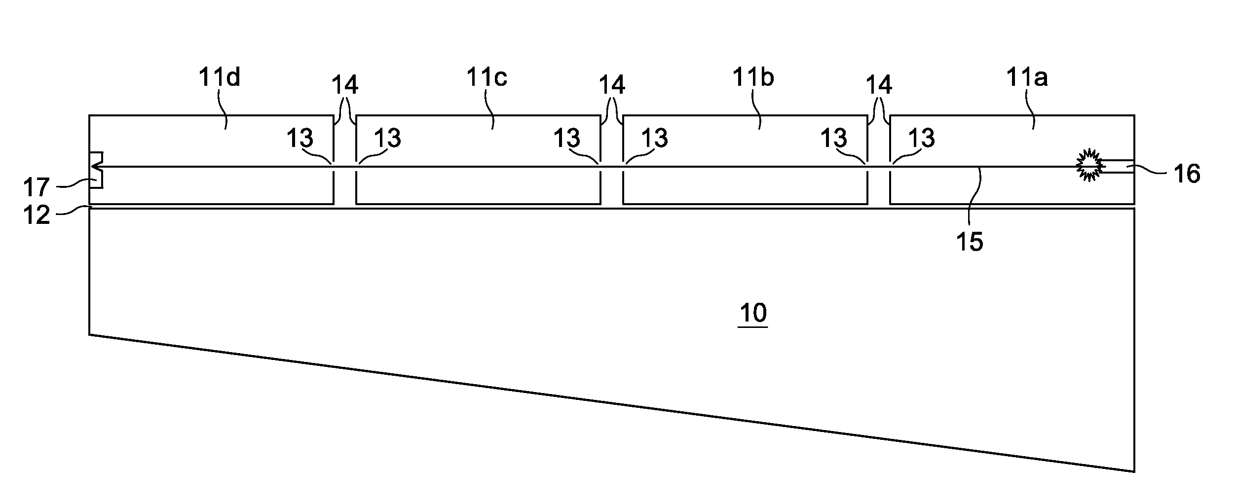 System for detecting misalignment of an aero surface