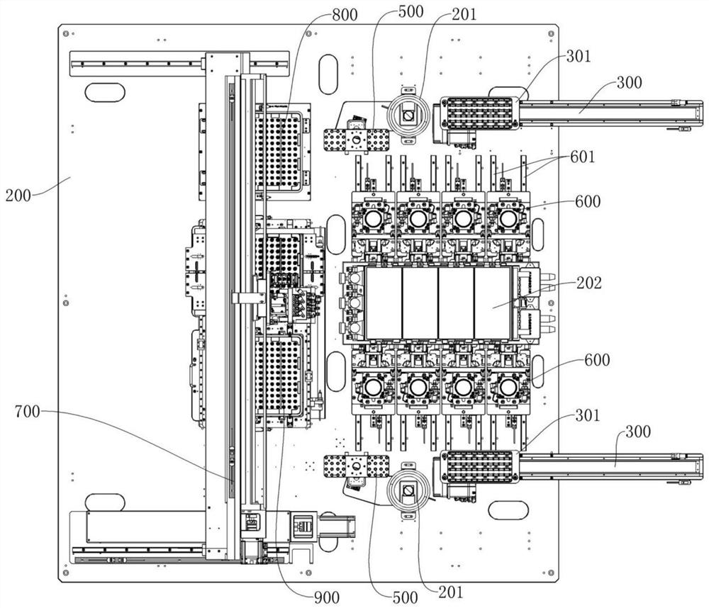 Air tightness test device