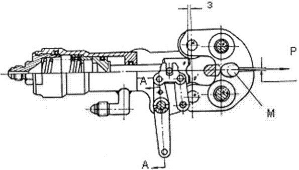 Drag parachute lock hook device