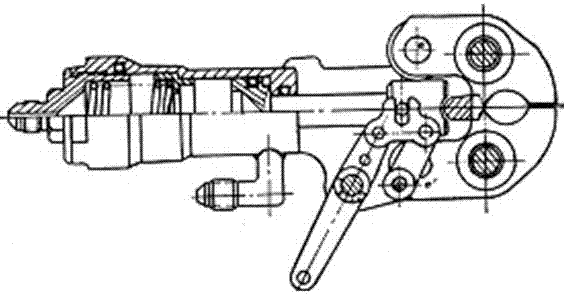 Drag parachute lock hook device