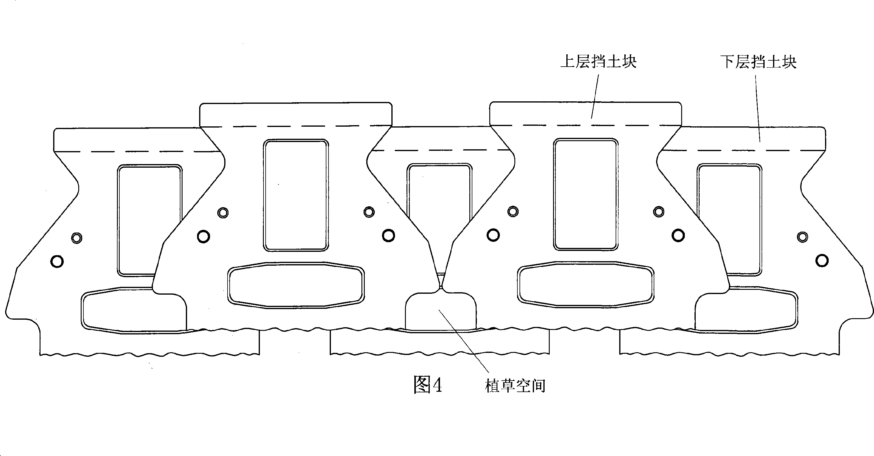 Planting type soil block