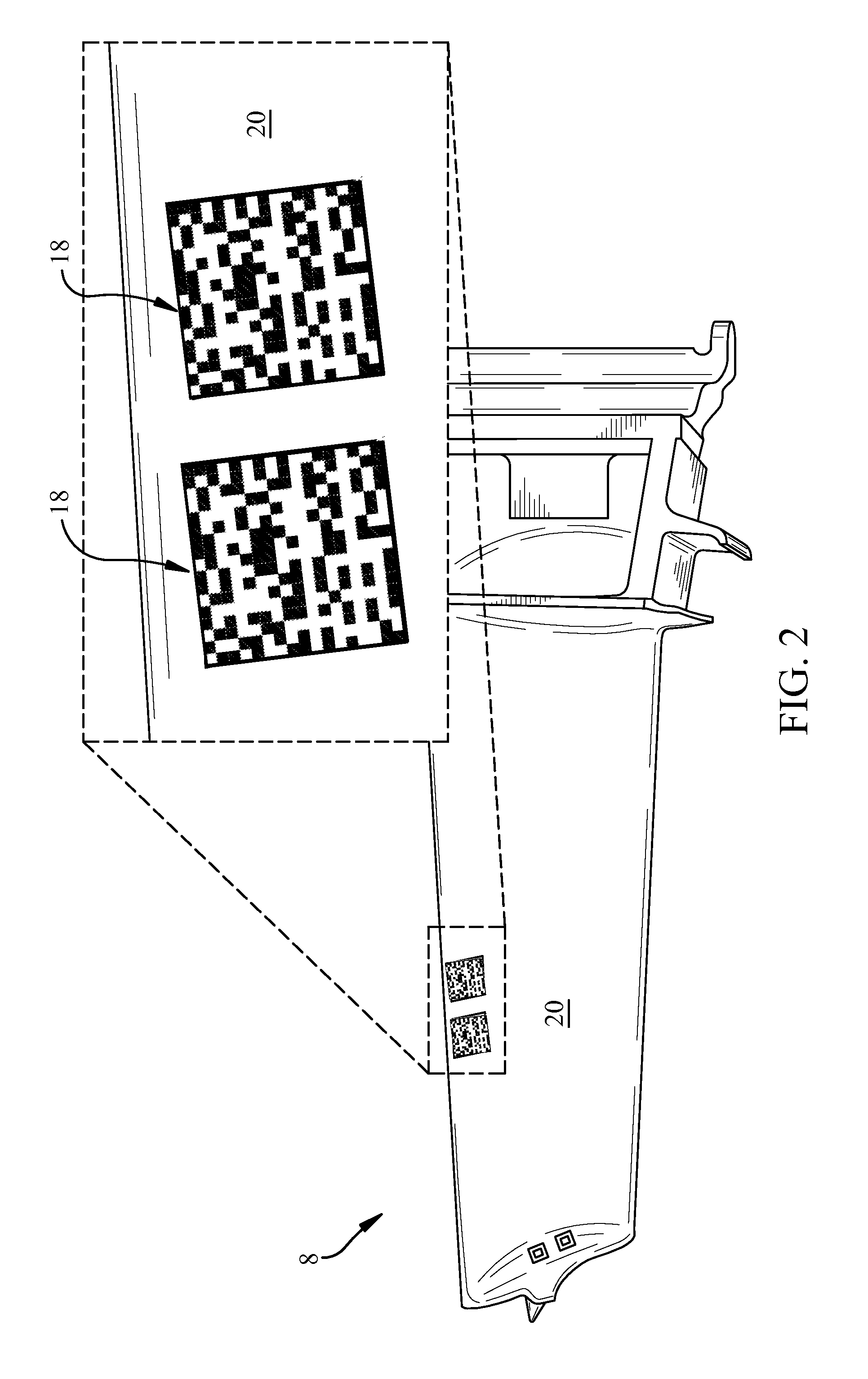 Turbomachine component monitoring system and method