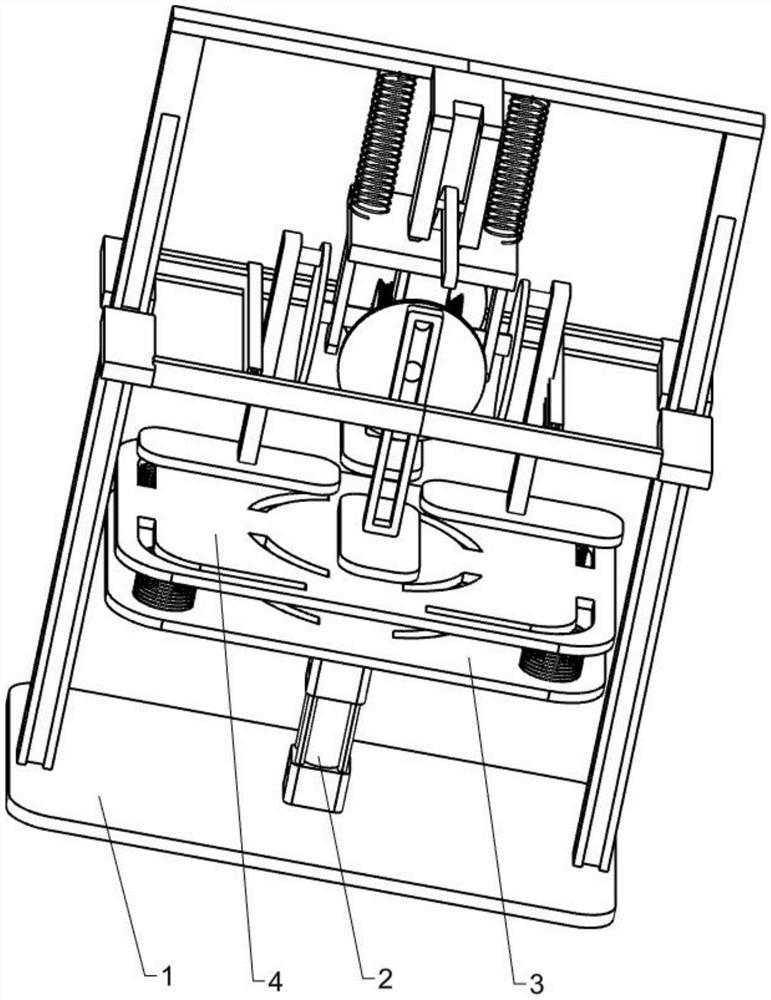 A hand-pressed physical friction type iron plate single-sided polishing robot for metal processing