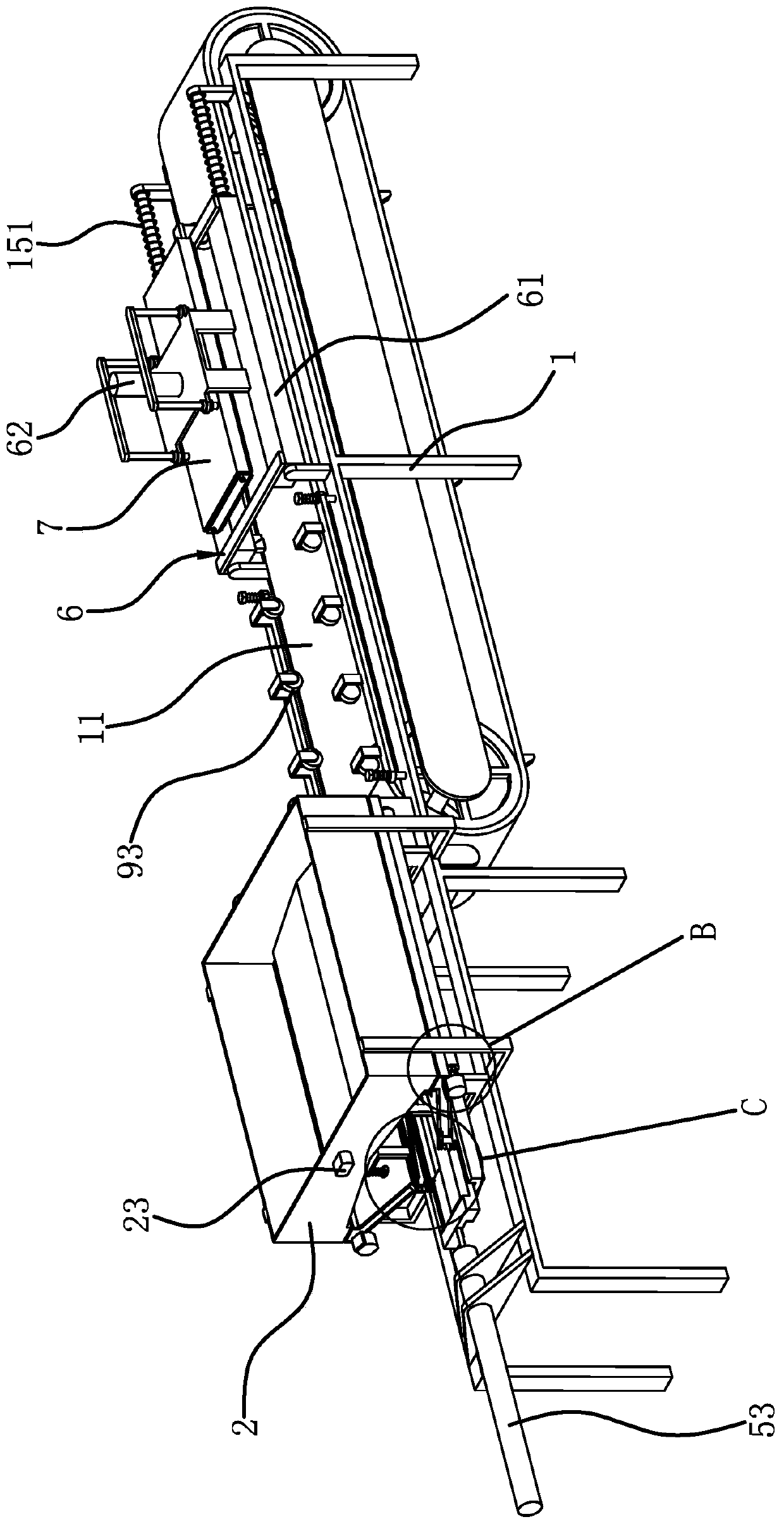 A kind of disposable chopsticks packaging equipment