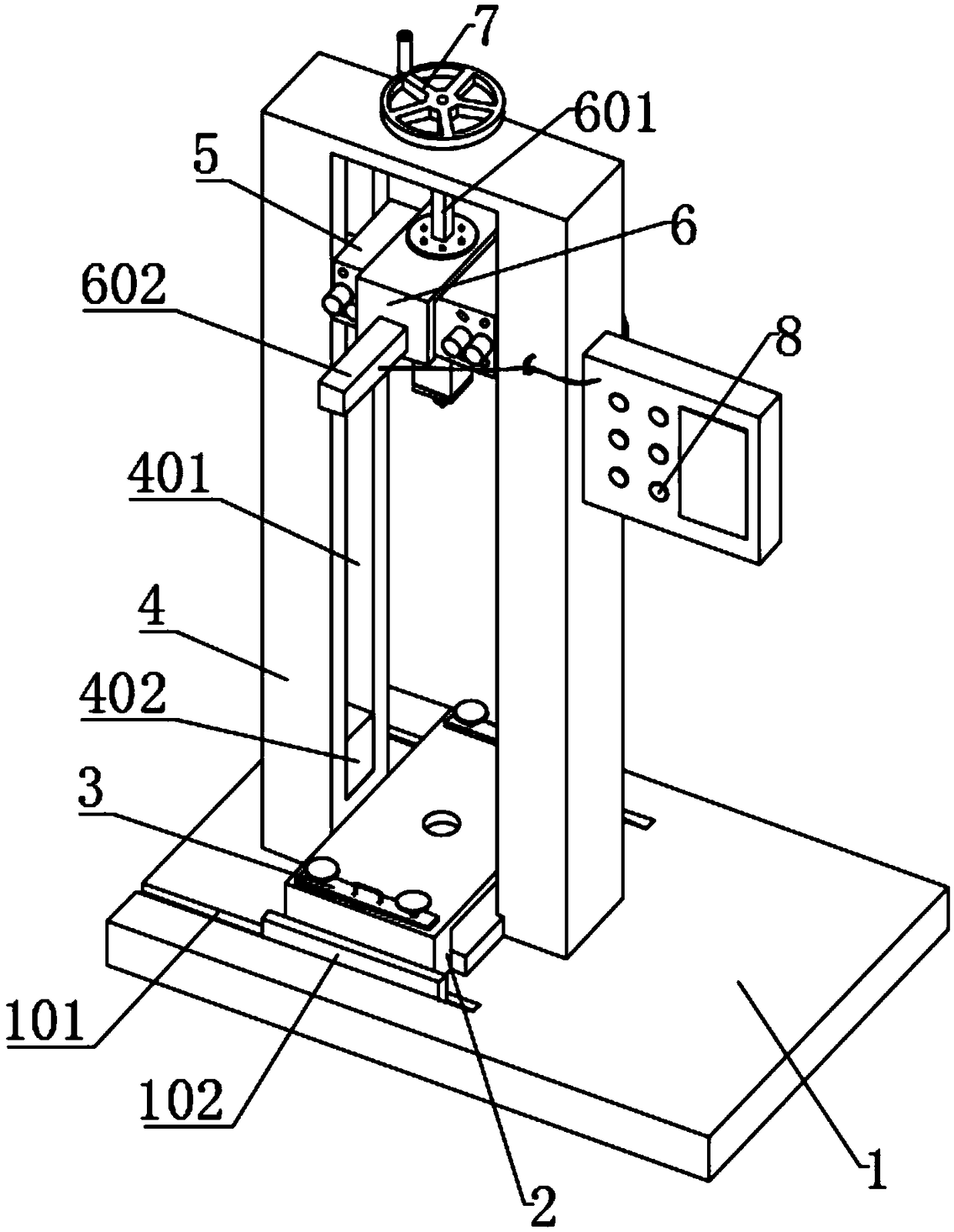 Device used for testing puncture resistance of safety shoes and capable of simulating real situation