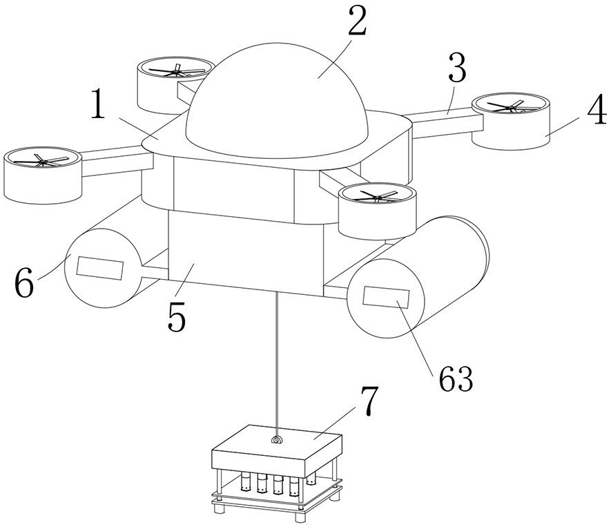 A seawater automatic sampling drone and its working method