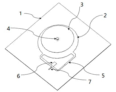 Broadband circularly-polarized radio frequency identification (RFID) reader antenna