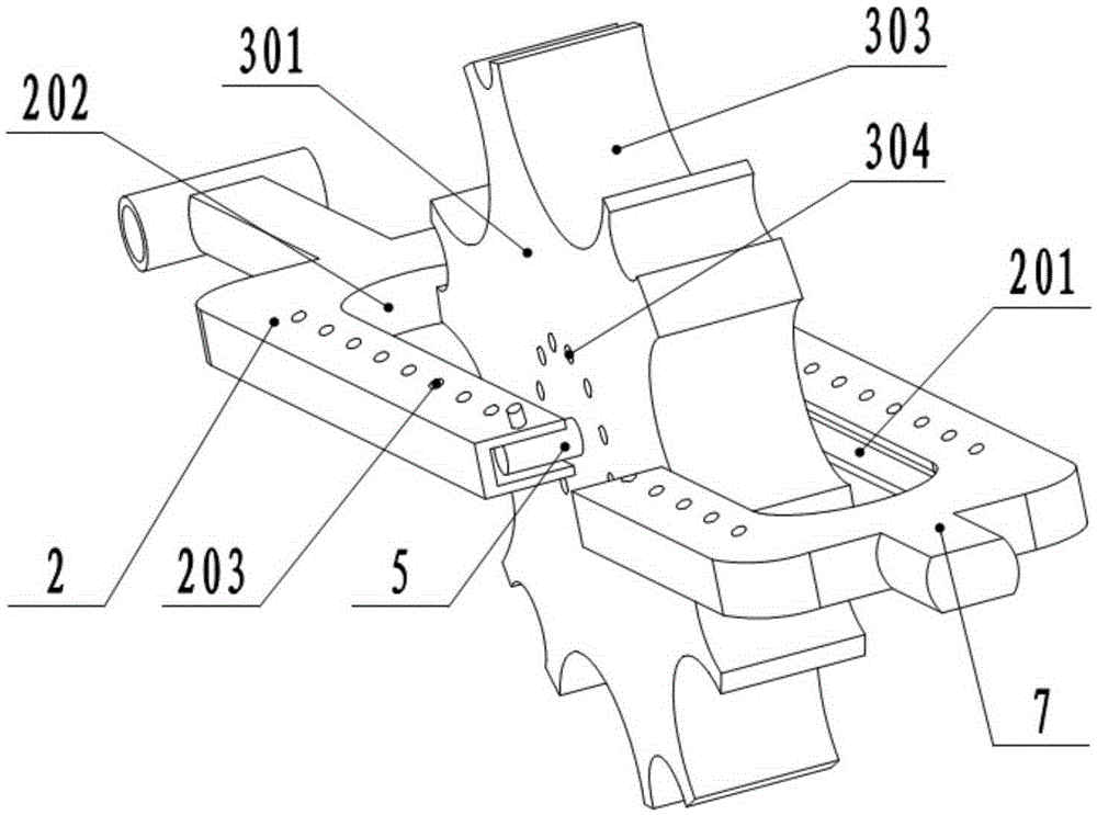 Steel pipe straightening device