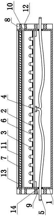 Anti-misting LED street lamp