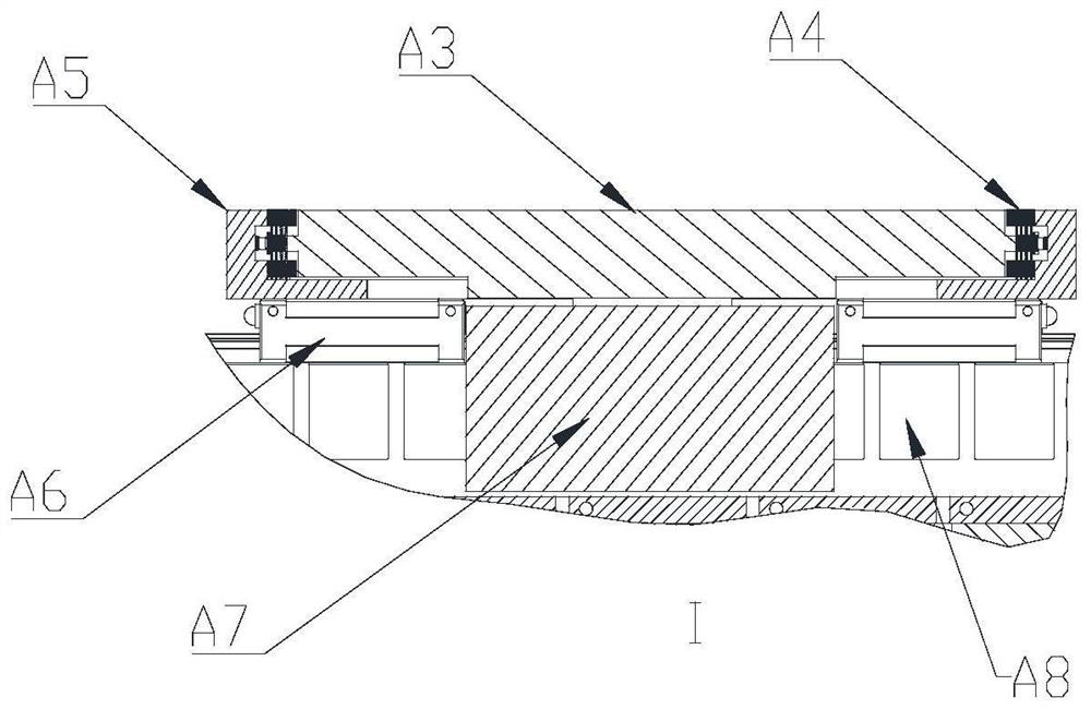 Rigid-flexible coupling platform and motion platform with enhanced flexible hinge group