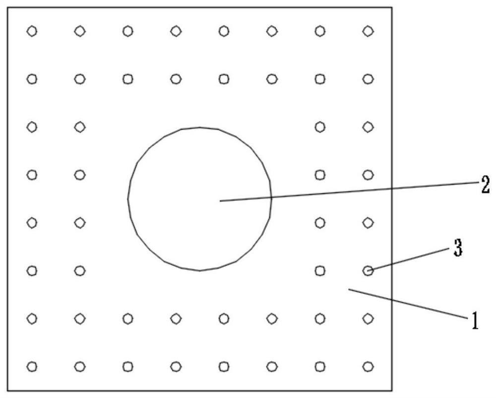 Construction method of a dewatering well plugging structure