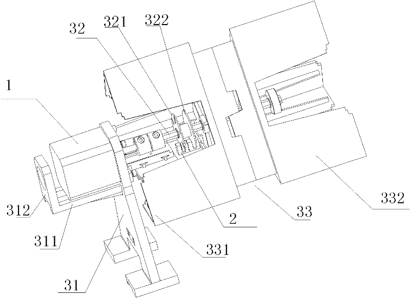 Miniature turnover mechanism