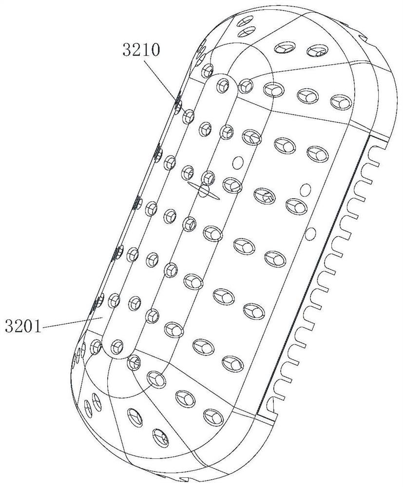 Clothes lifting device for washing machine and roller washing machine