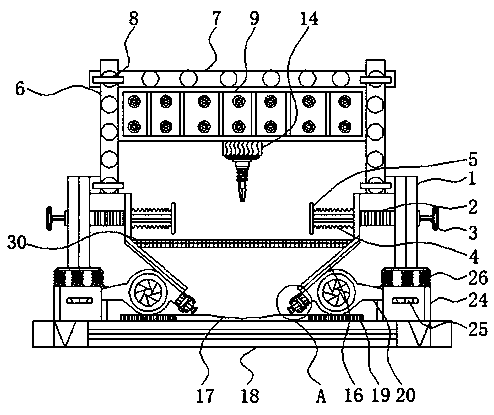 Machine tool with self-cleaning capacity and used for metal additive manufacturing