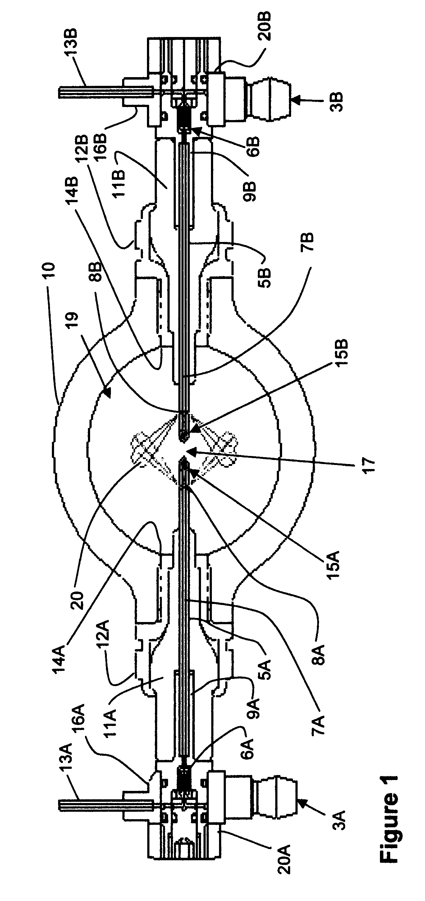 Spark ignition and fuel injector system for an internal combustion engine