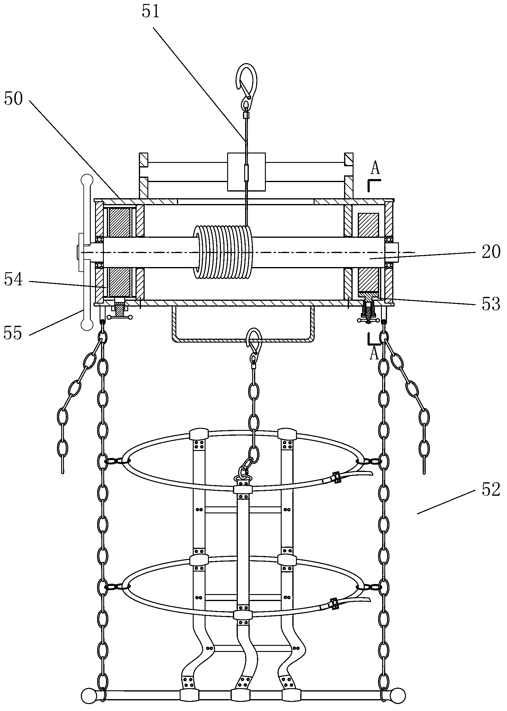 High-rise descent control device