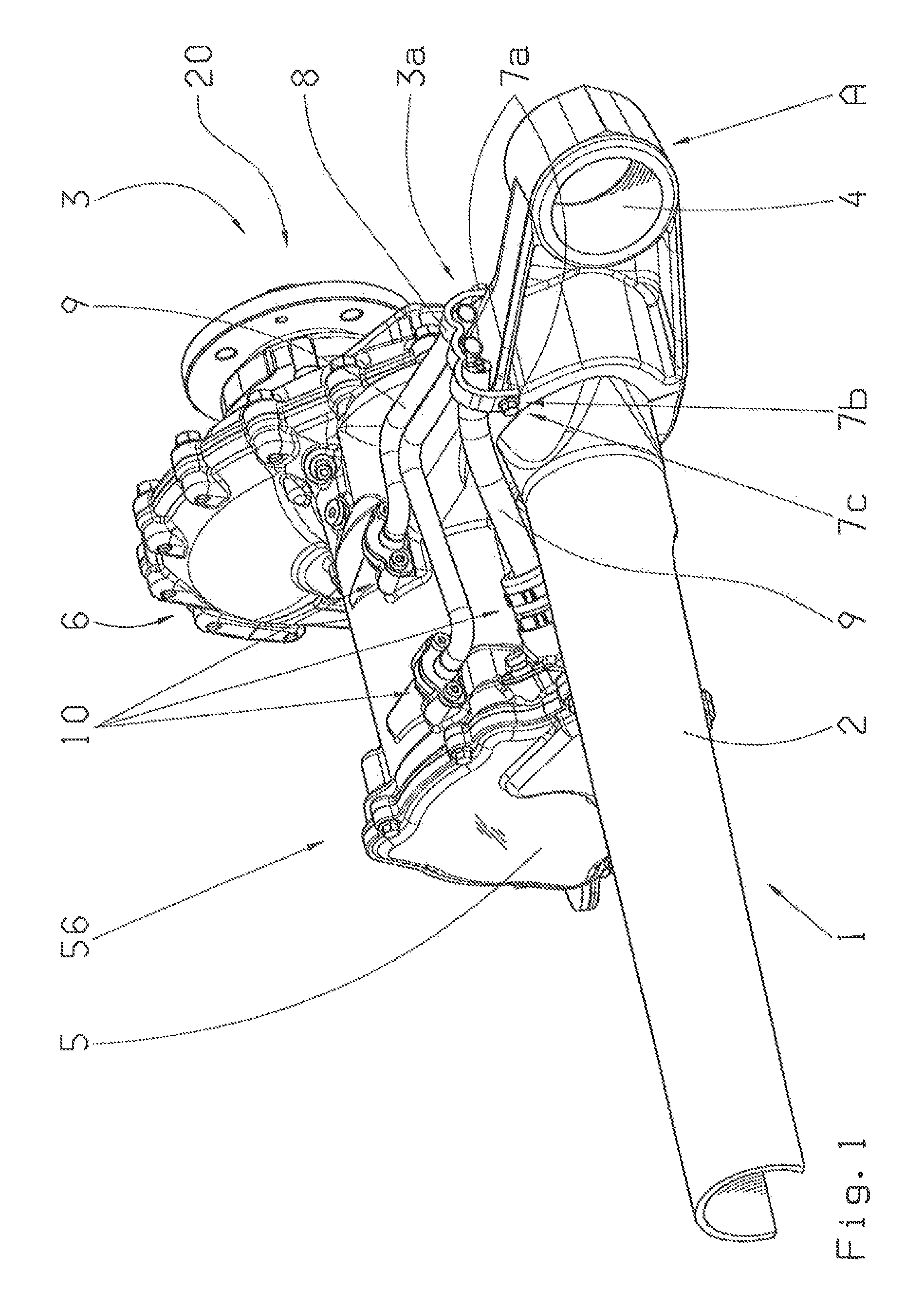 Axle for a motor vehicle