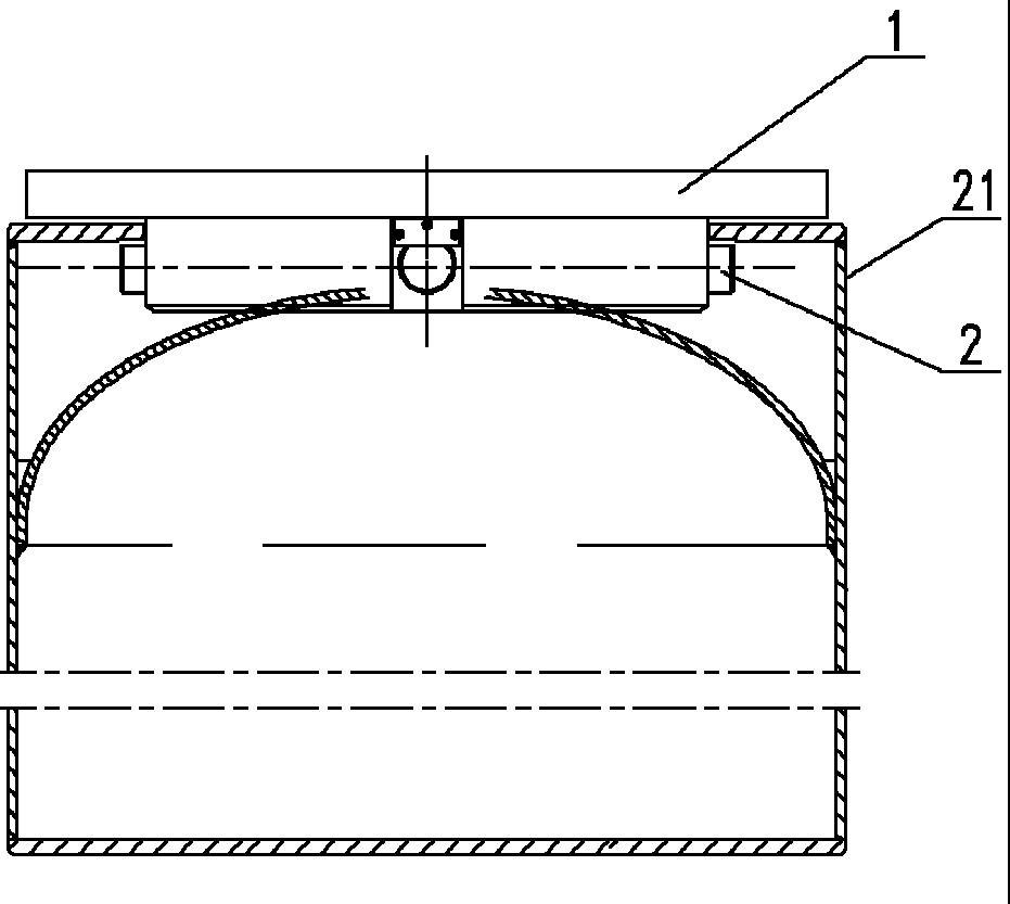 Pneumatic lifting tool for nuclear power plant