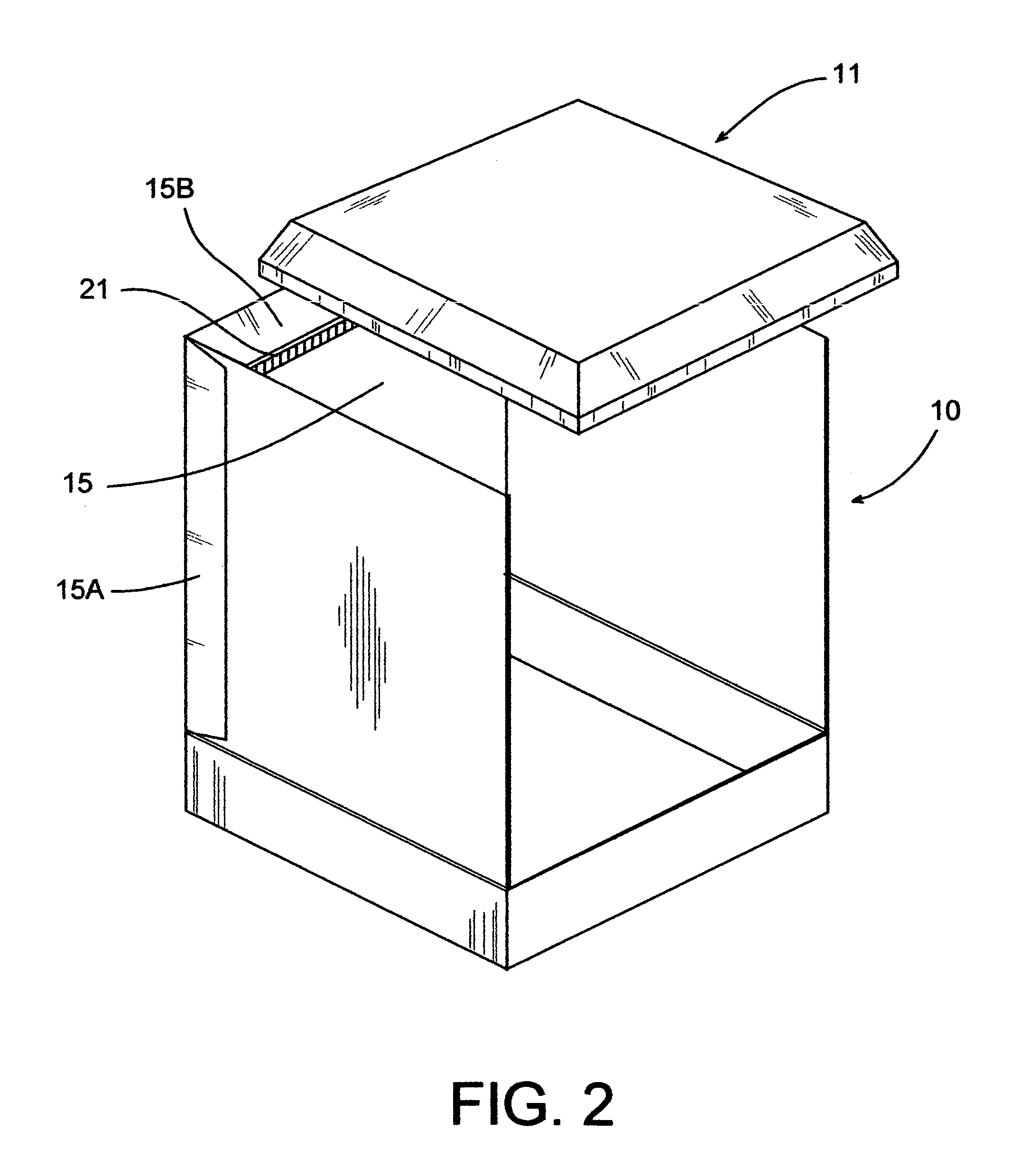 Collapsible tabletop lighting apparatus