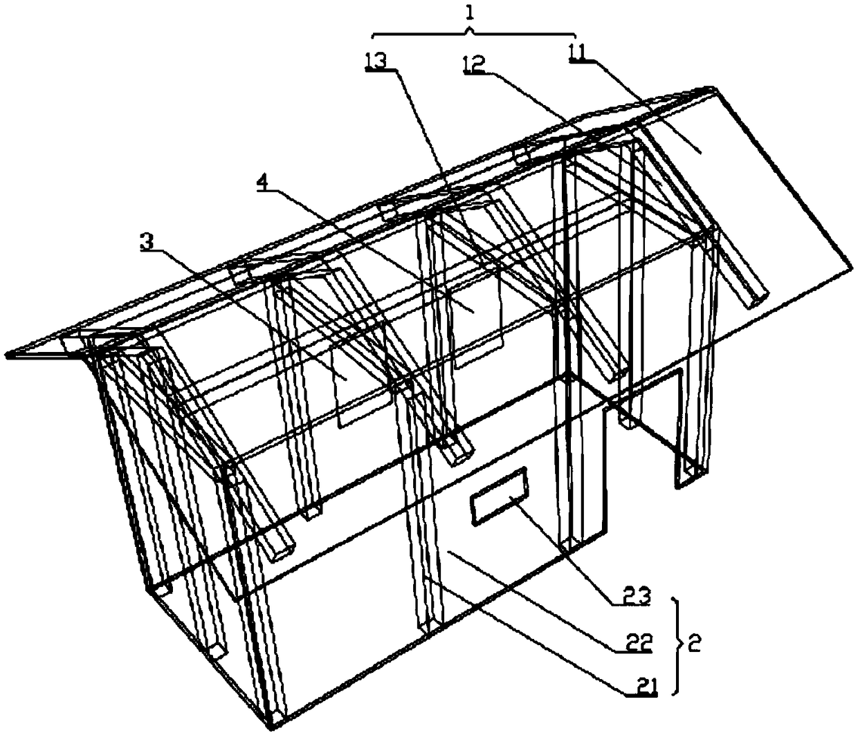 Sunshine room and decoration method thereof