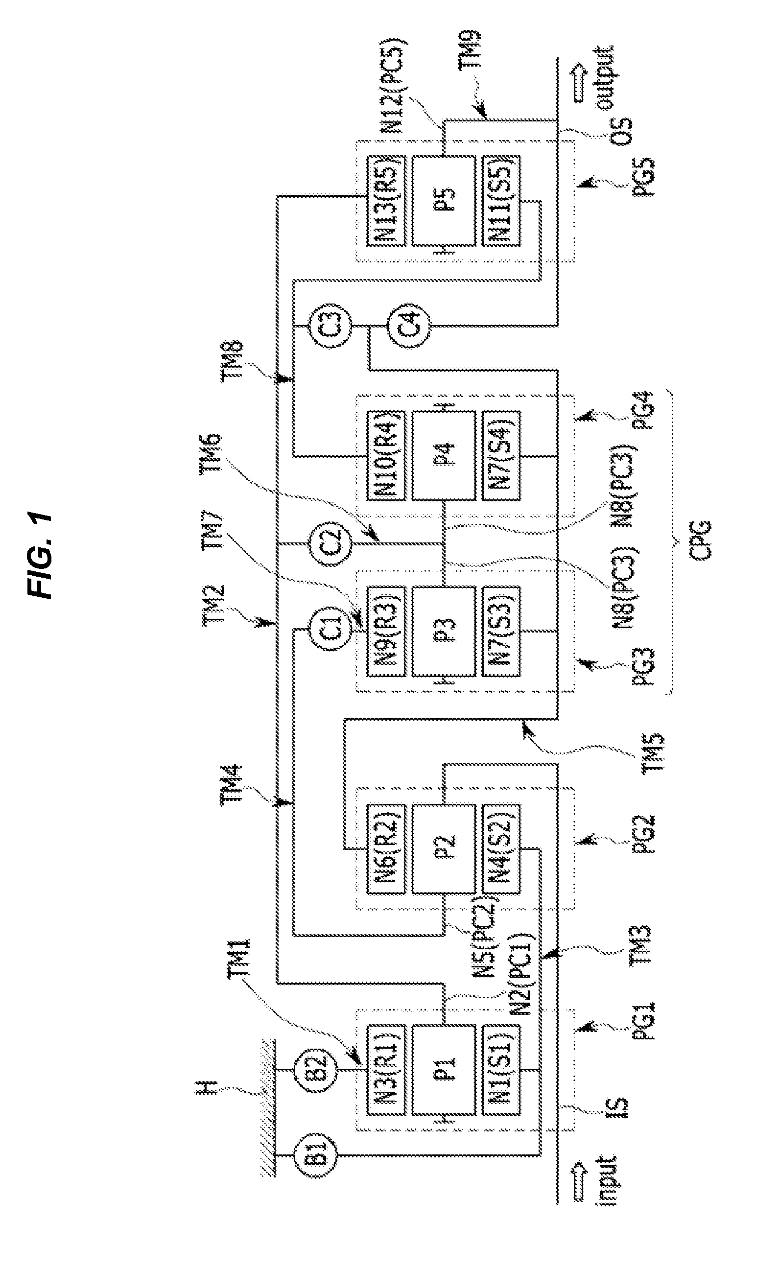 Planetary gear train of automatic transmission for vehicle