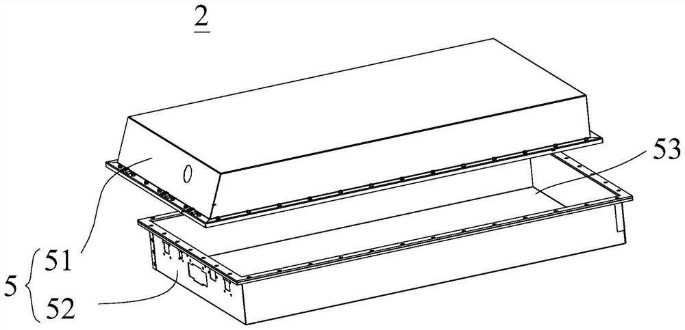 Cooling device, high-voltage box, battery and electric device