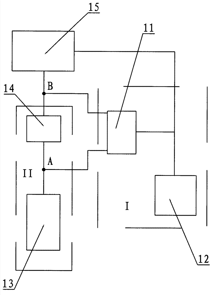 Fault alarm device of magnetic sensor