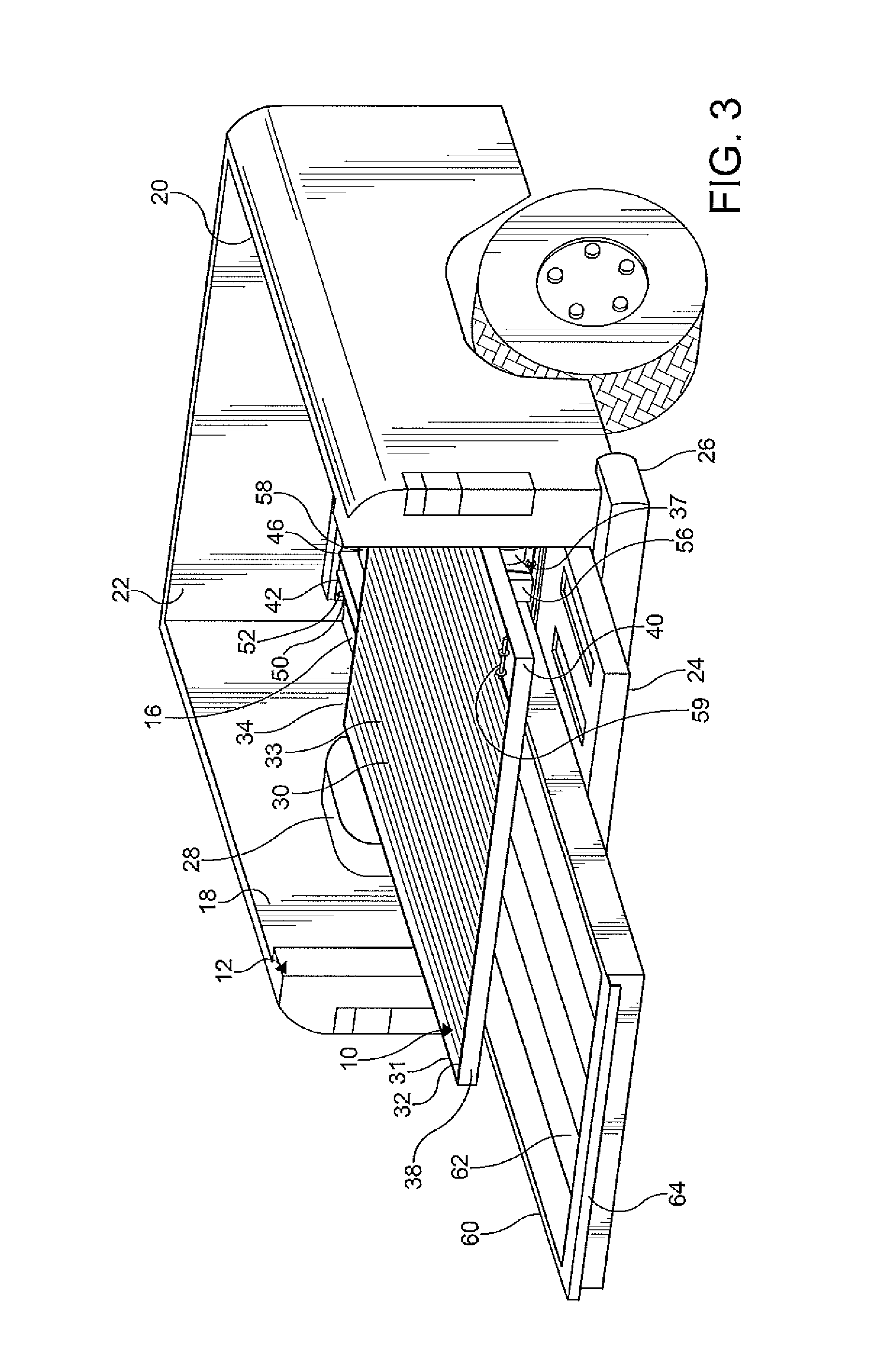 Truck bed extension apparatus