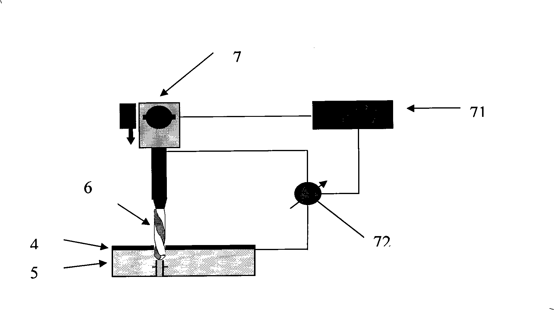 Hole drilling method with single-side brass plate as back drill cover plate