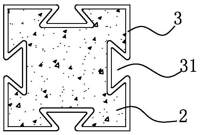 High strength combination column