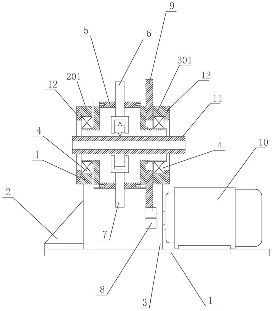 An online ring cutting device for continuous casting and rolling copper pipes