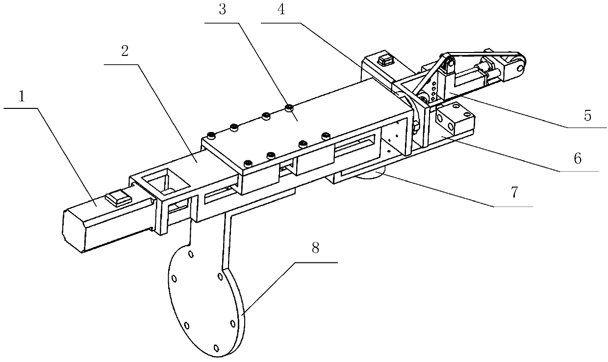 A comprehensive active and passive flexible one-dimensional variable force grinding and polishing device and control method