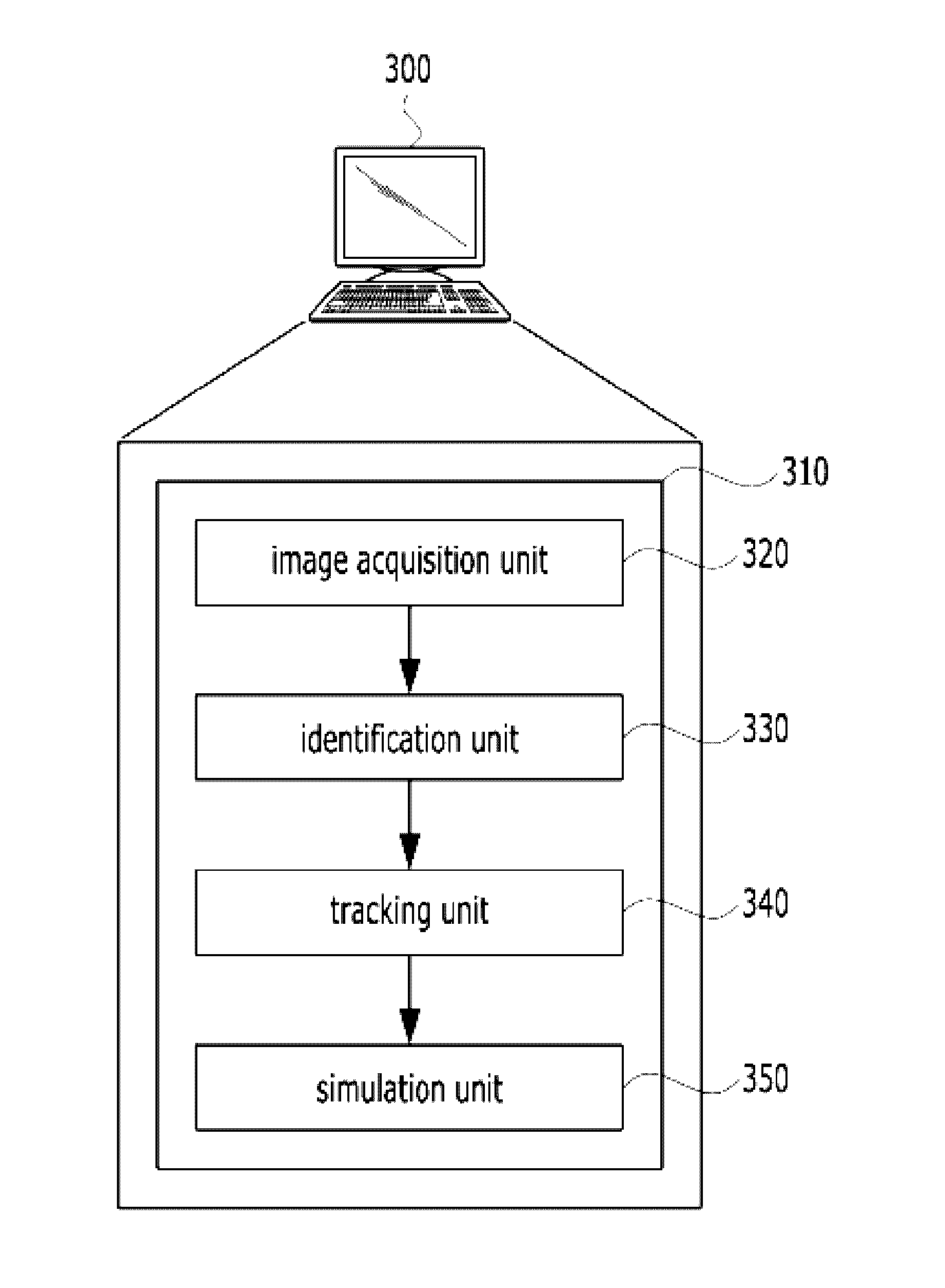 System and method for simulating reconstructive surgery of anterior cruciate ligament using medical images