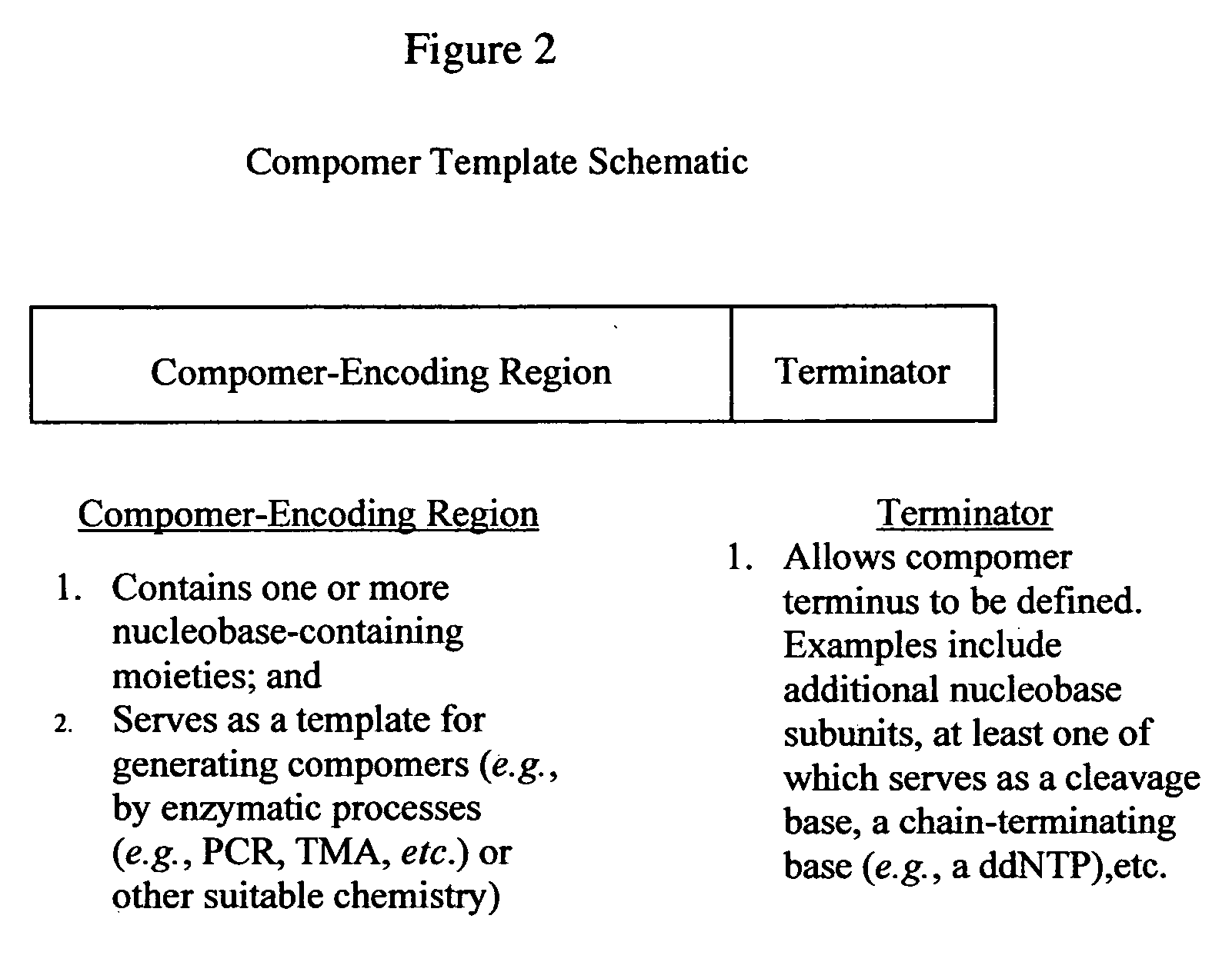 Target-specific compomers and methods of use