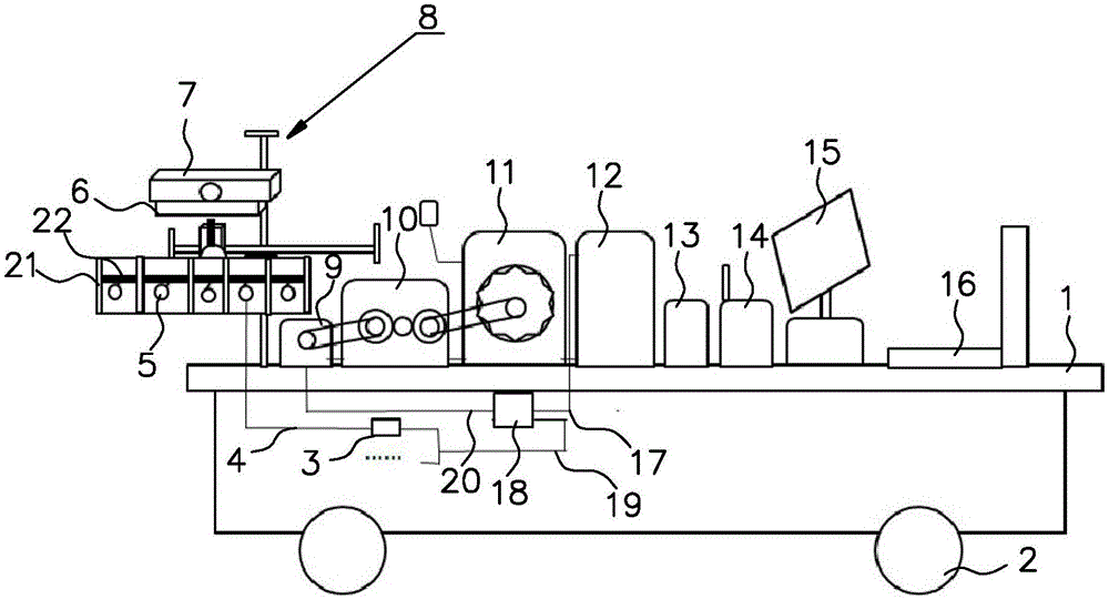 An automatic target spraying system