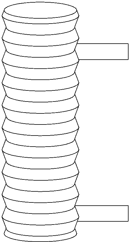 Connection structure of steel bars of prefabricated parapet