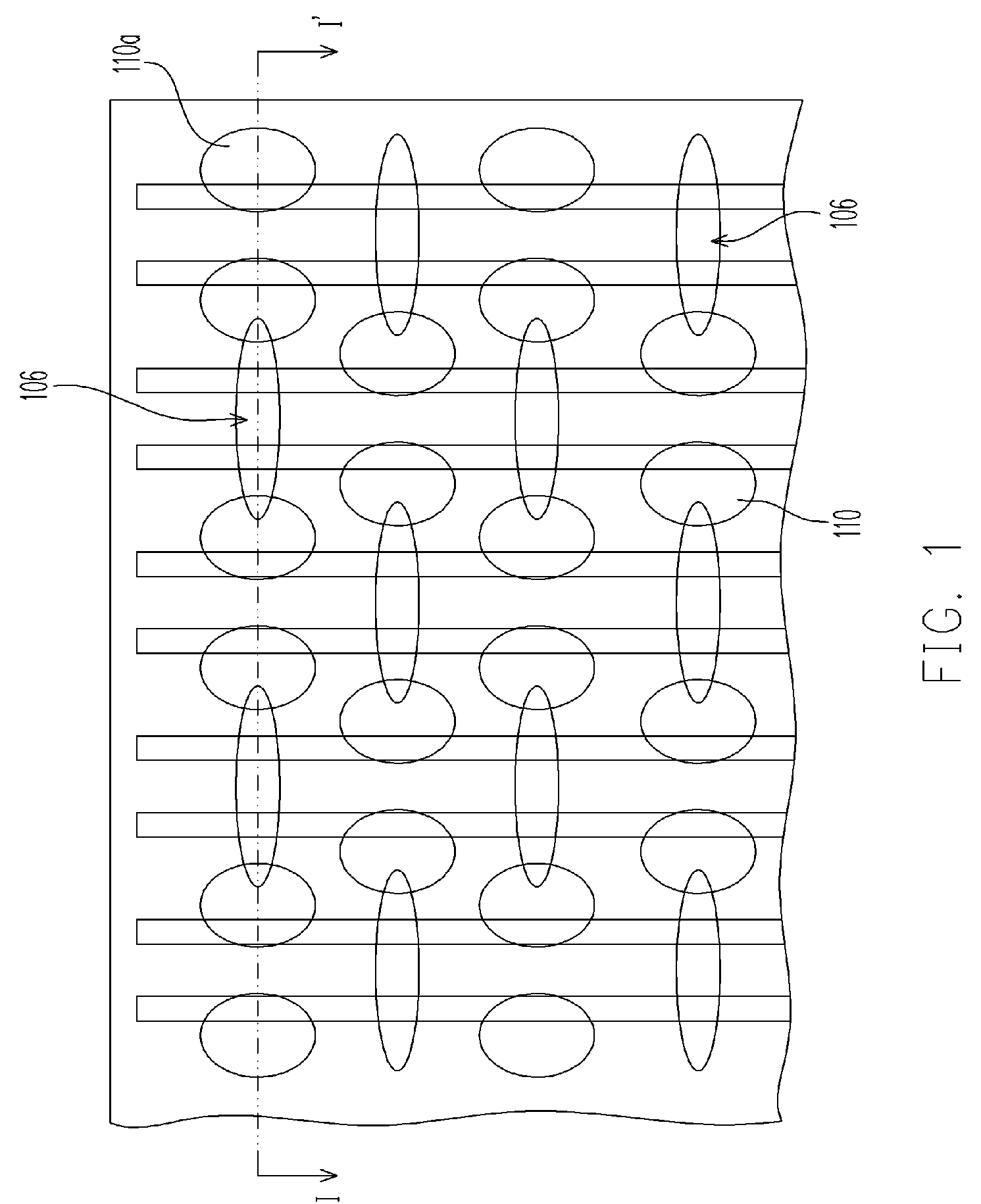 Pick-up structure for DRAM capacitors