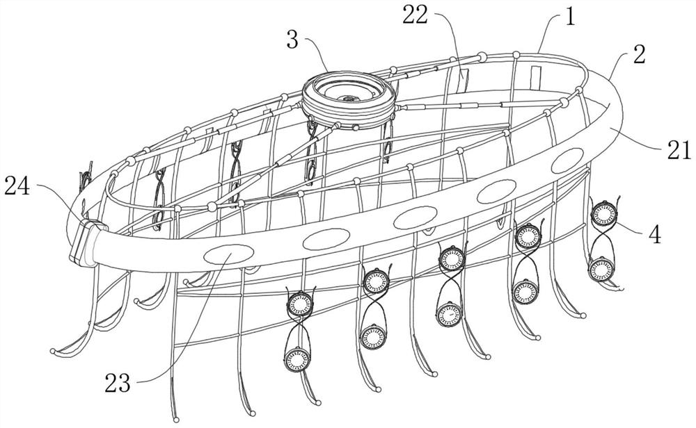 Artificial mitral valve suture-free automatic implantation device