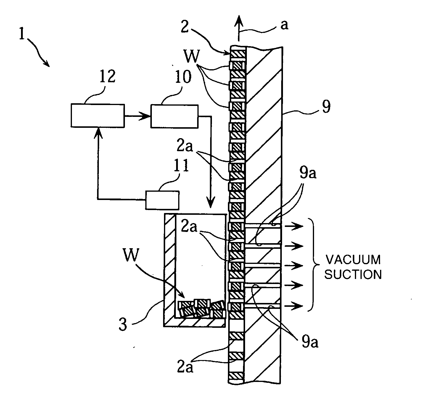 Electronic component conveying device